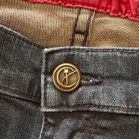 Gently Loved Cookie Johnson Dark Blue Denim FAITH Jeans - Picture 4 of 11